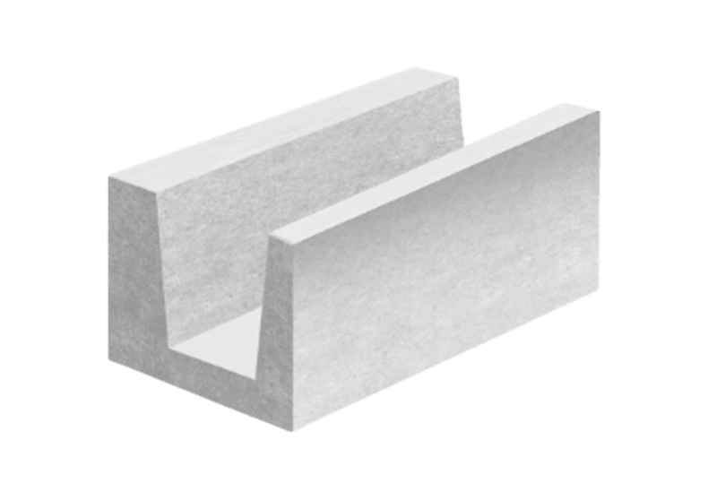 U-блок ЕАБ D500 500х400х250 мм