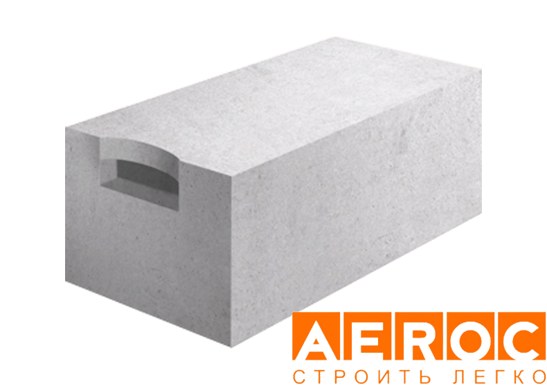 Газобетон Aeroc D400 625х300х250 мм