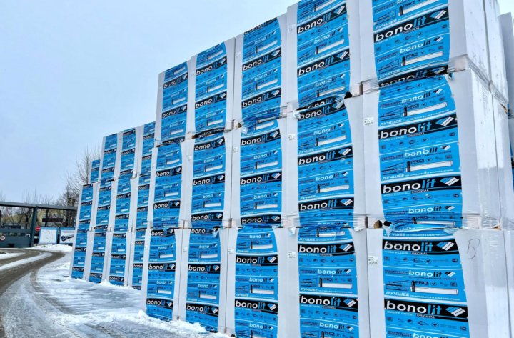Газобетон Bonolit D500 600x100x250 мм фото 1
