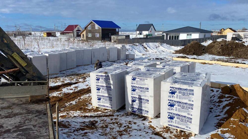Газобетон Могилевский КСИ D625 625х375х250 мм фото 1