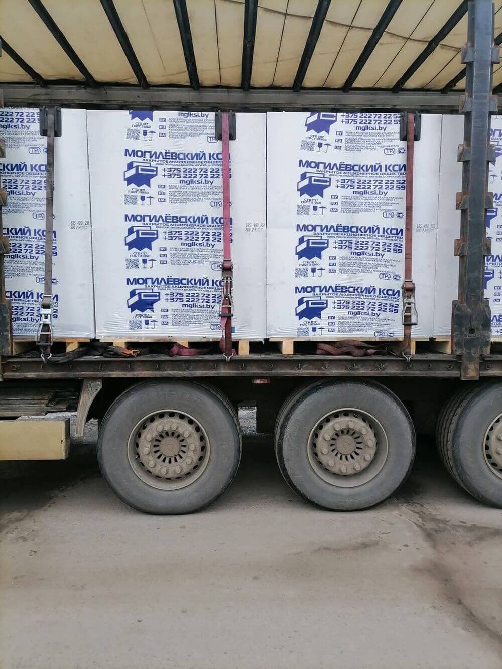 Газобетон Могилевский КСИ D625 625х400х250 мм фото 4