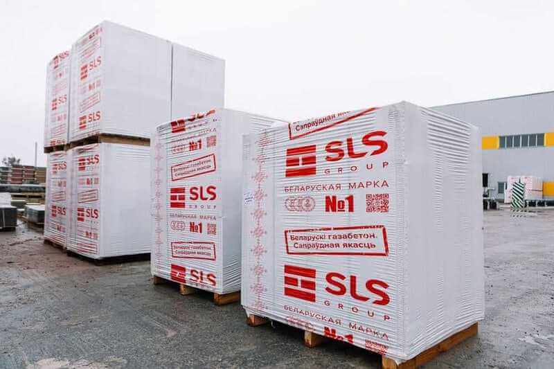 Газобетон Белорусский SLS D600 625х250х250 мм фото 1