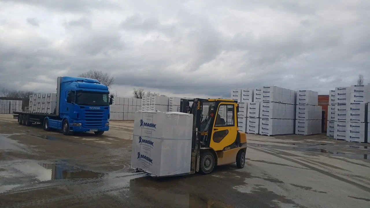 Газобетон Masix D500 625х300х200 мм фото 2