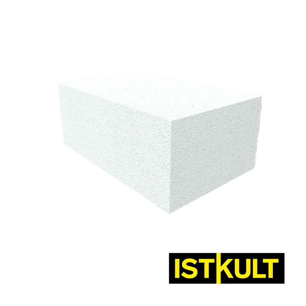 Газобетонный блок ISTKULT D500 B3,5 600х300х250 мм